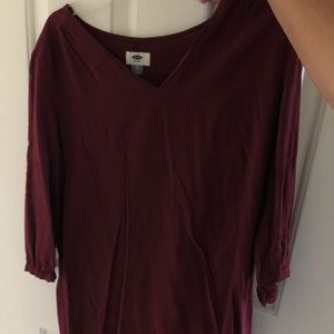 Old Navy Maroon Dress